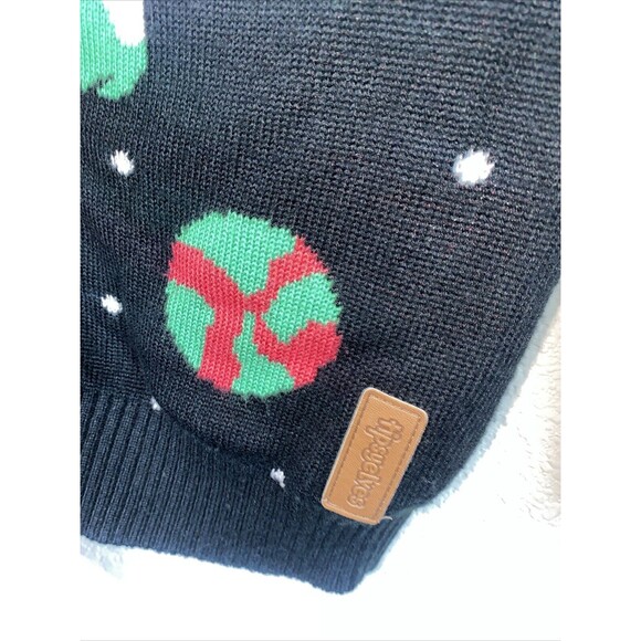 TIPSY ELVES Christmas Sweater Santa Claus Unicorn Space UGLY SWEATER Unisex M - Picture 2 of 5